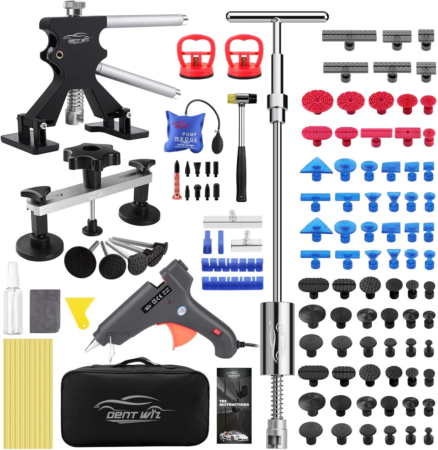 Comprehensive Car Dent Puller Kit for Auto Body Repair Needs