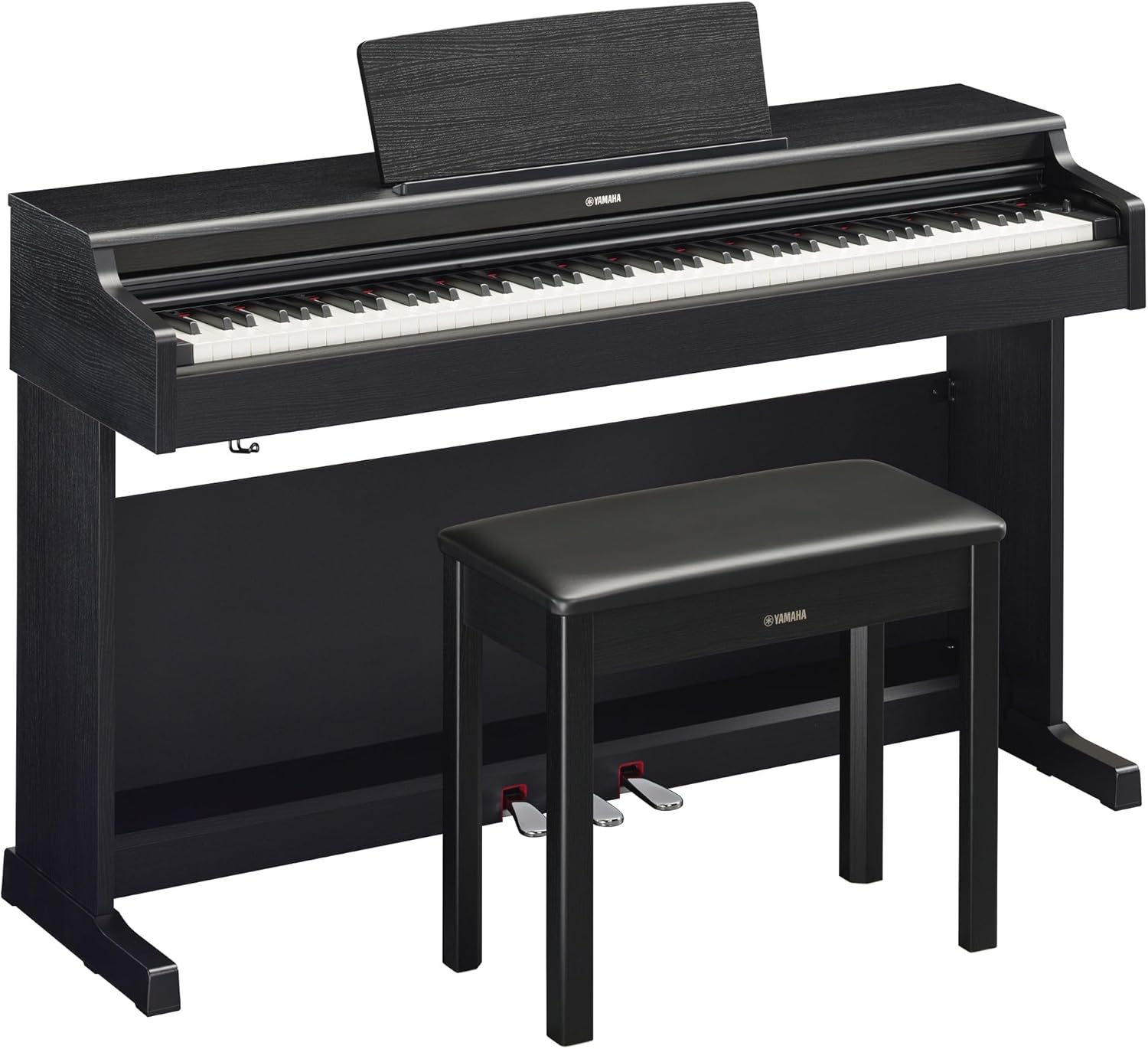 Yamaha YDP165 Console Digital Piano with Graded Hammer Action