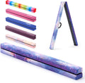 8 ft Folding Gymnastics Balance Beam - Portable Floor Beam for Kids