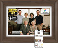 NexFoto 10.1 Inch Wood Digital Picture Frame with Touchscreen