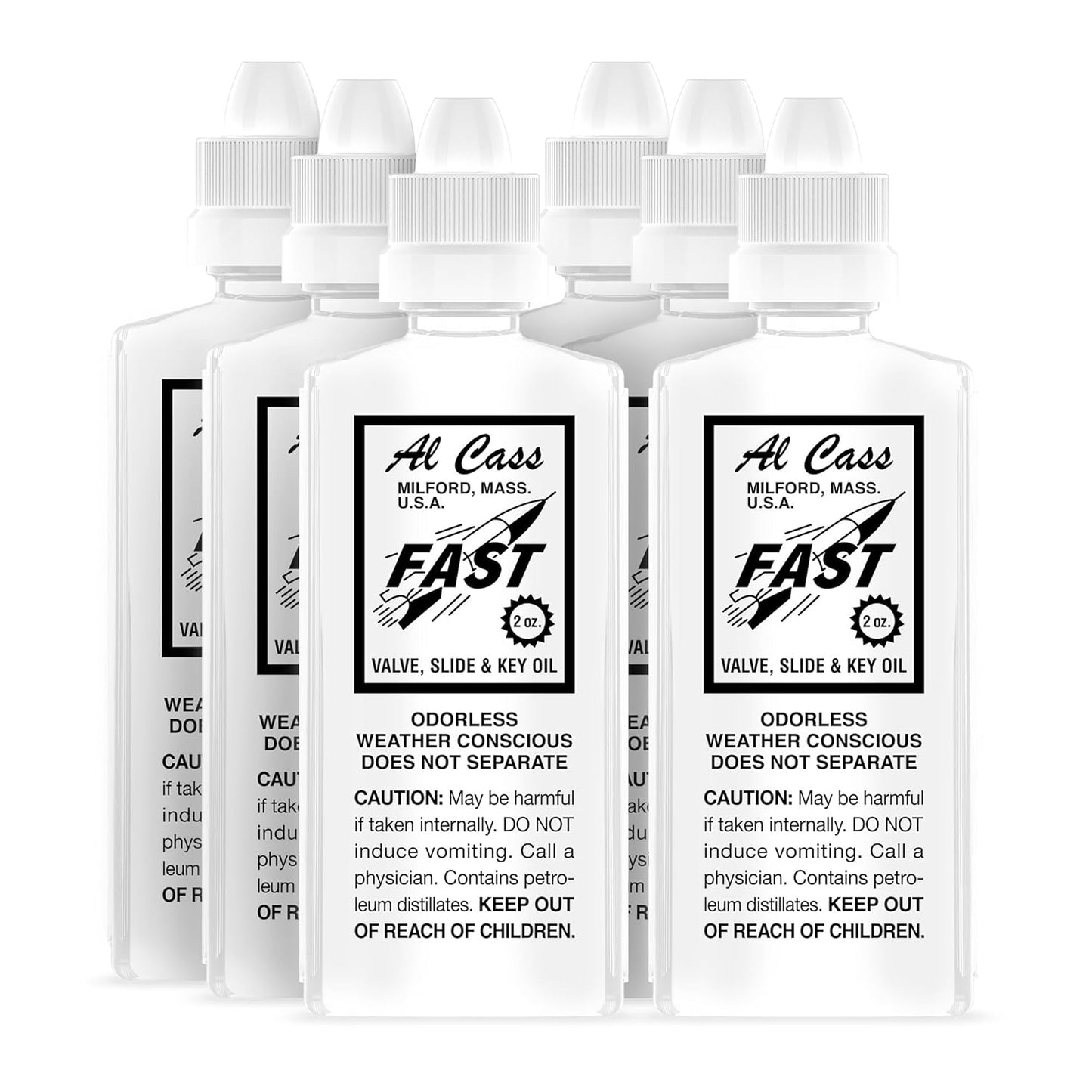 Official Al Cass Fast Valve Oil for Brass Instruments - 2 oz
