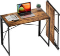 Coavas Folding Desk 31.5 in Foldable Small Portable Computer Desk