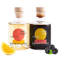 Balsamic & Champagne Vinegar Duo - Fruit-Forward Artisanal Pair