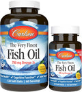 Carlson The Very Finest Fish Oil 700 mg Omega-3s - Lemon 150 Count