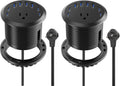 Jgstkcity 65W USB-C Hidden Desktop Power Grommet - Flush Mount 3in