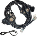 25Ft Power Extension Cord 12 Gauge SJTW - 7 Outlet Heavy Duty