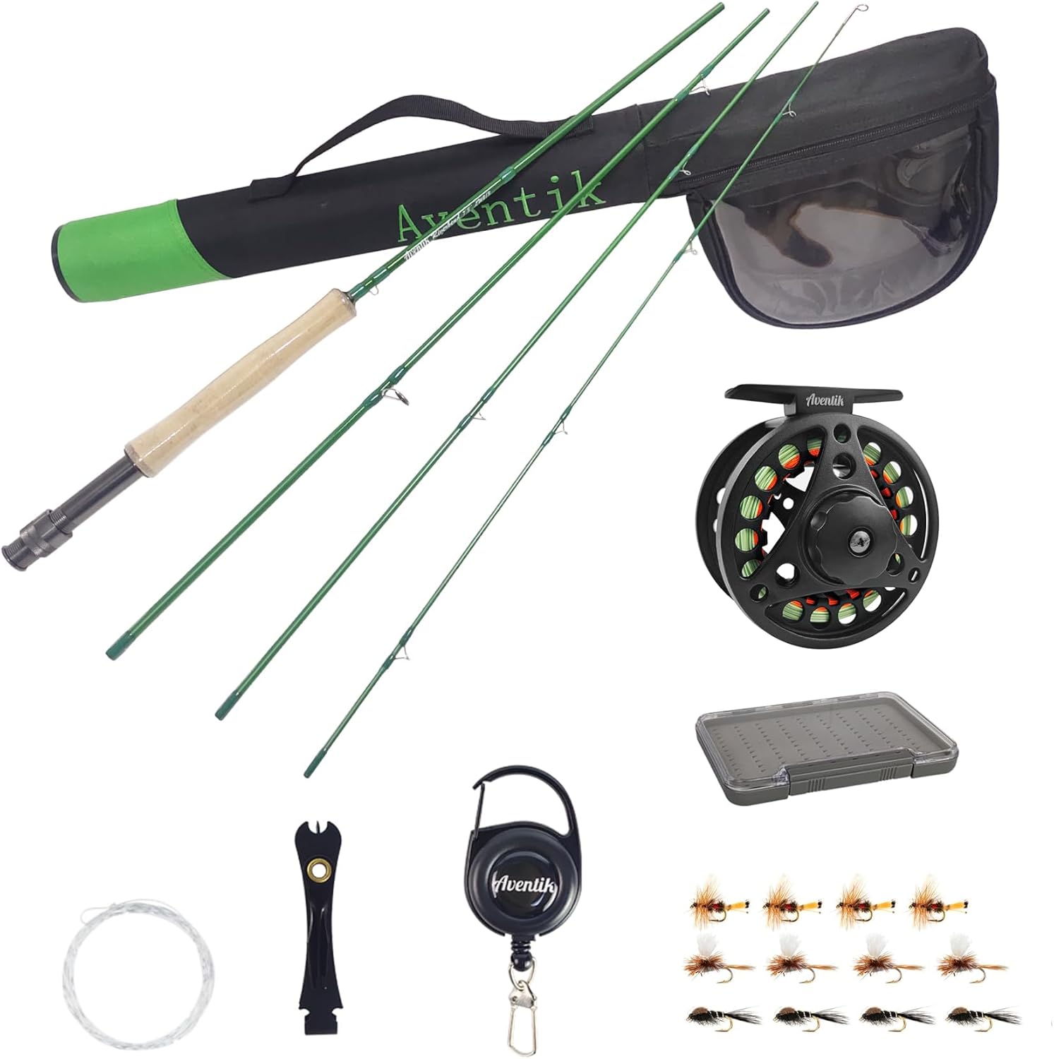 Aventik Fly Fishing Riverbend Series Rod for Beginners and Pros