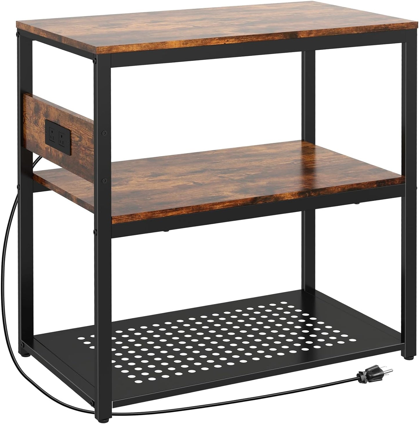 Livofloral 20-29 Gallon Fish Tank Stand with Power Outlets