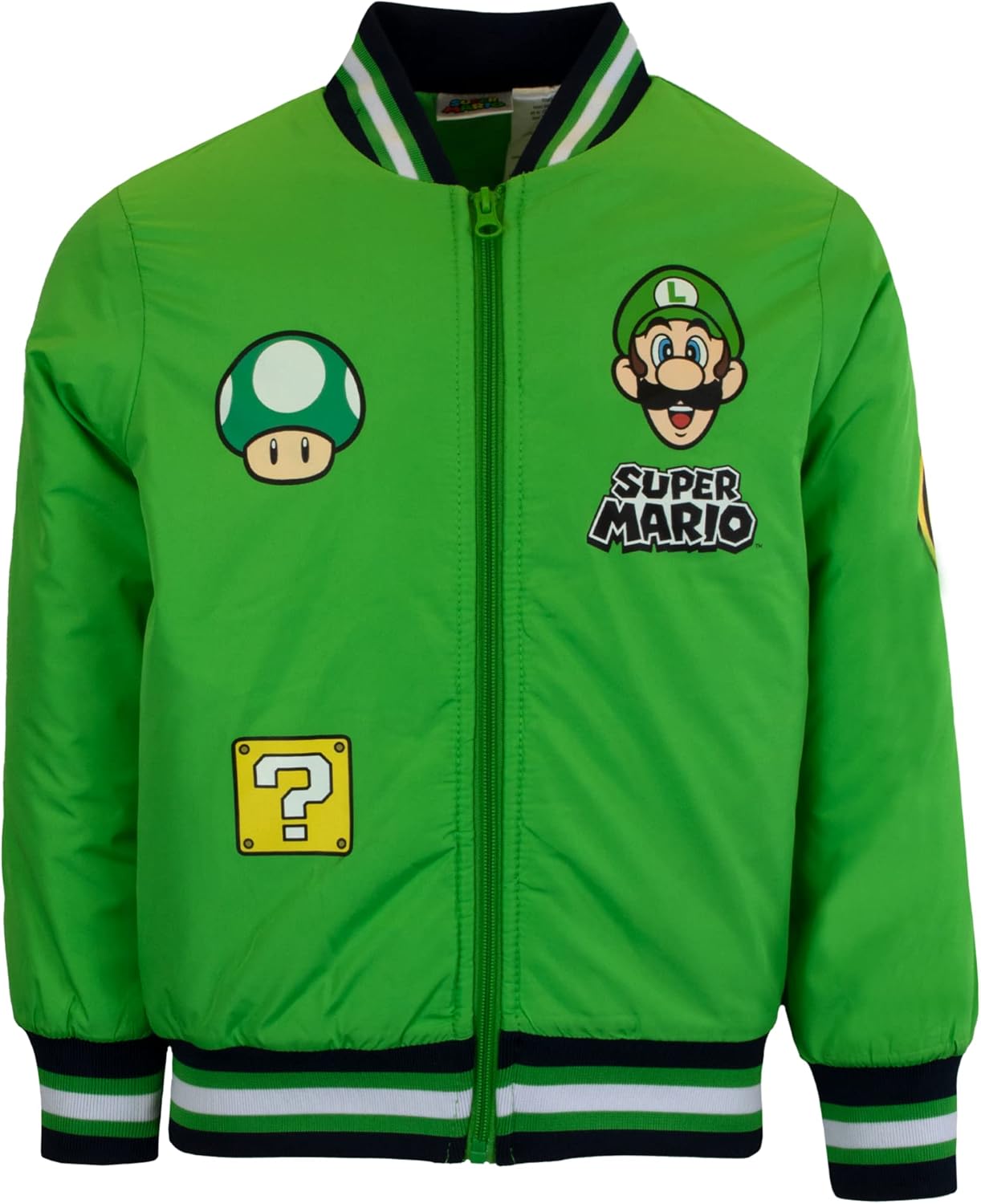 Super Mario Bomber Jacket for Boys - Stylish and Durable Wear