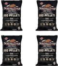 Oak Wood Pellet Grill Pellets 4-Pack - Smooth Smokey Flavor