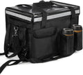 Insulated Bags for Food Delivery with Cup Holder - Self-Standing