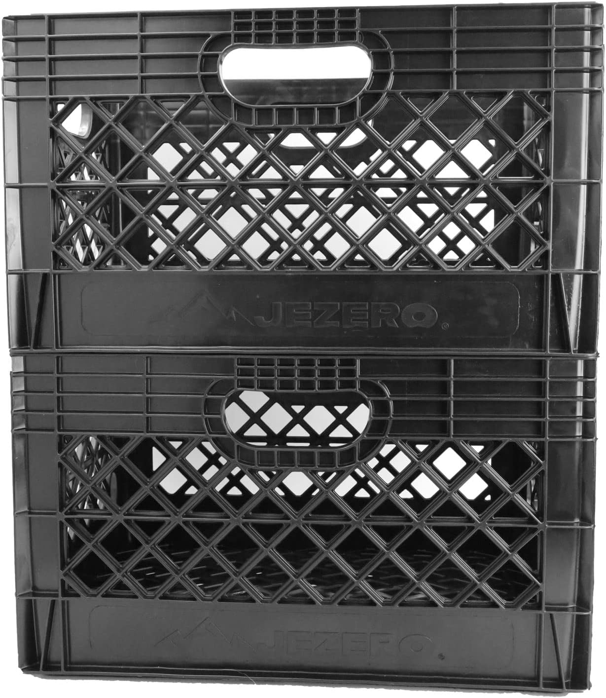 JEZERO 24 Quart Heavy Duty Plastic Crate for Storage