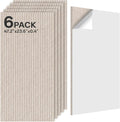Acoustic 6 Pack Sound Absorbing Equidistant Cutting Panels - Clearer