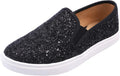 FEVERSOLE Women's Fashion Slip-On Sneaker Casual Flat Loafers cushion