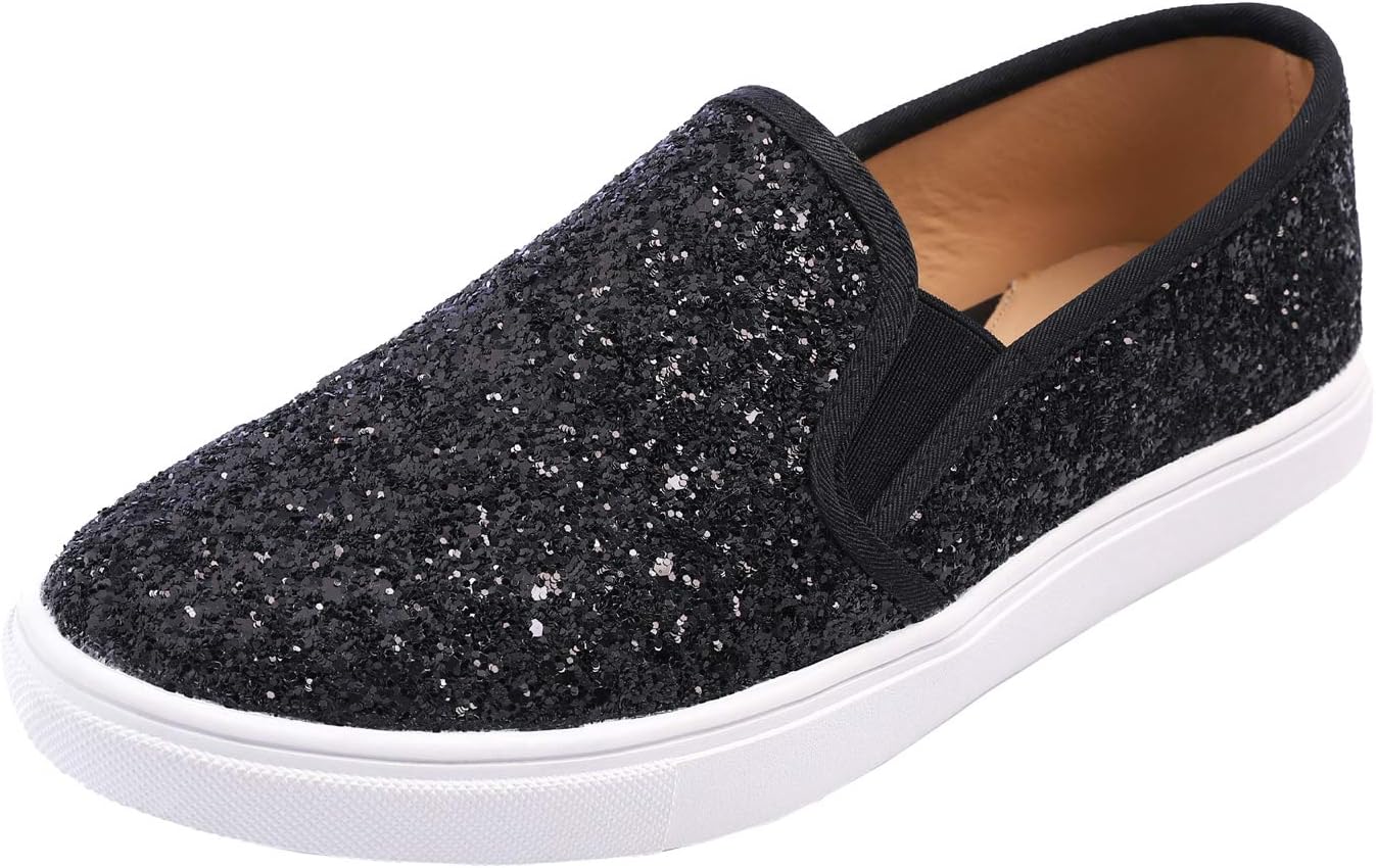 FEVERSOLE Women's Fashion Slip-On Sneakers for Casual Style