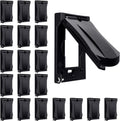 BESTTEN 20 Pack Outdoor Outlet Cover for GFCI and Decorator