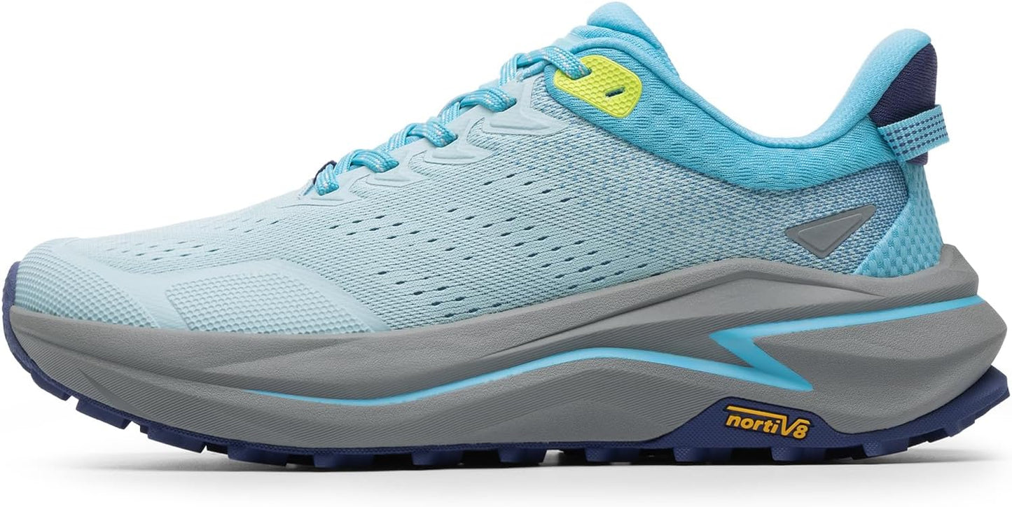 NORTIV 8 Men's Wide Toe Box Trail Running Shoes for Comfort