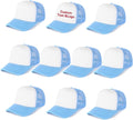 Ultrafun 10 Pack Trucker Hat Mesh Sublimation Blank