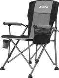 Camping Chair High Back Folding Lawn Chair with Cup Holder - Heavy