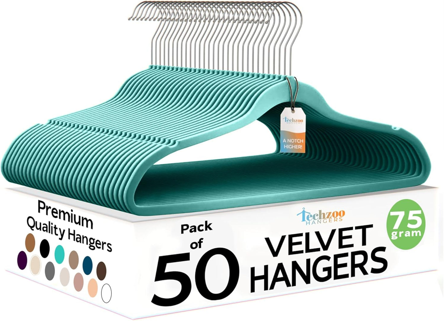 Premium Quality Velvet Hangers for Closet Space Saving Needs