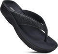Slip On Recovery Flip Flops for Women - Arch Support Thong Sandals