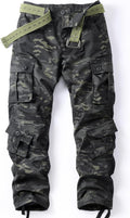 Mens Camo Cargo Work Pants Ripstop Lightweight Wild Army BDU - 8