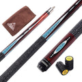 58 in Maple Pool Cue 19oz with 13mm Tip - Adjustable Weight Cue