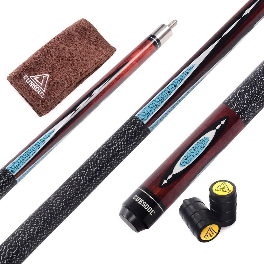 CUESOUL 58 Inch Maple Billiard Stick Pool Cue Set Review