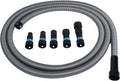 Quick Click 16 ft Hose for Shop Vacuums and Power Tools - Versatile