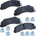 Bendix Premium SBC1770 Ceramic Front Brake Pads - Quiet, Durable