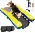 Inflatable Dog Pool Ramp Platform for Small Dogs - Easy Water Access