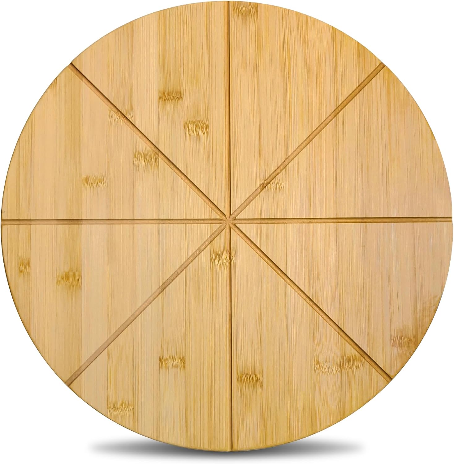 16in Double Sided Round Cutting Board for Pizza and Cheese