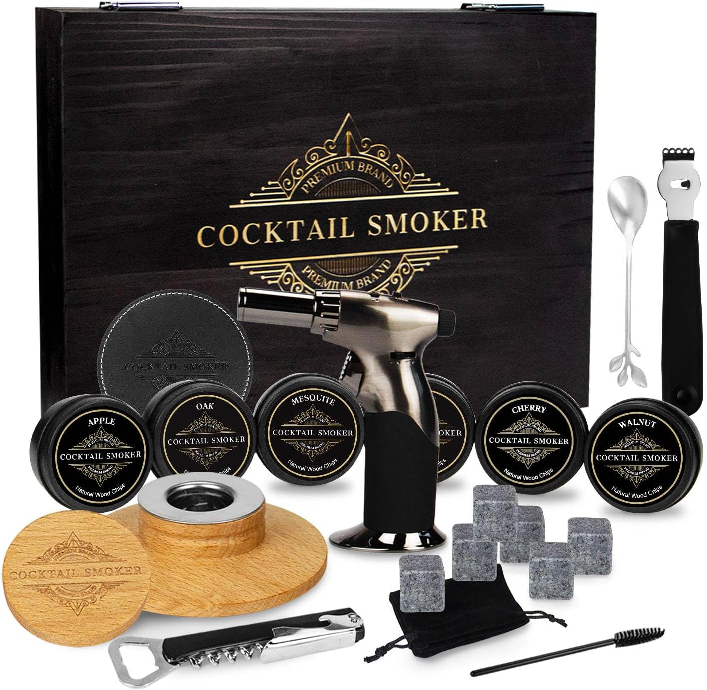 RPXLIFE Whiskey Smoker Kit - Stylish Smoked Cocktails