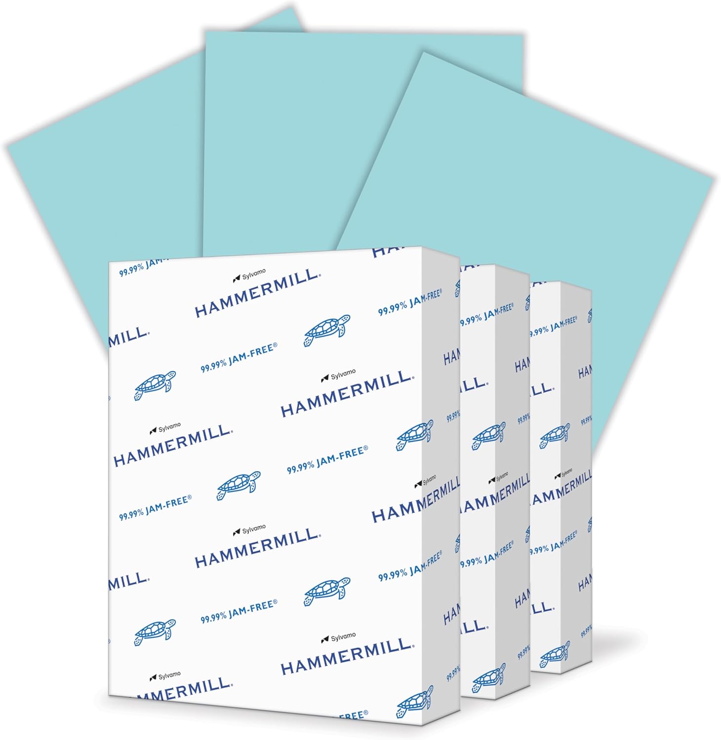 Hammermill Colored Paper 20 lb Blue Printer Paper for Quality Prints