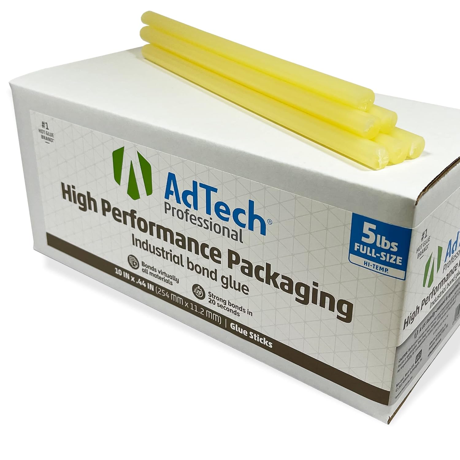 AdTech High-Performance Industrial Hot Glue Sticks for Packaging