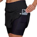 Women's Running Shorts High Waisted Moisture Wicking - Comfortable Fit