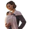 Linen Ring Sling Baby Carrier - Soft Linen Baby Wrap for Bonding