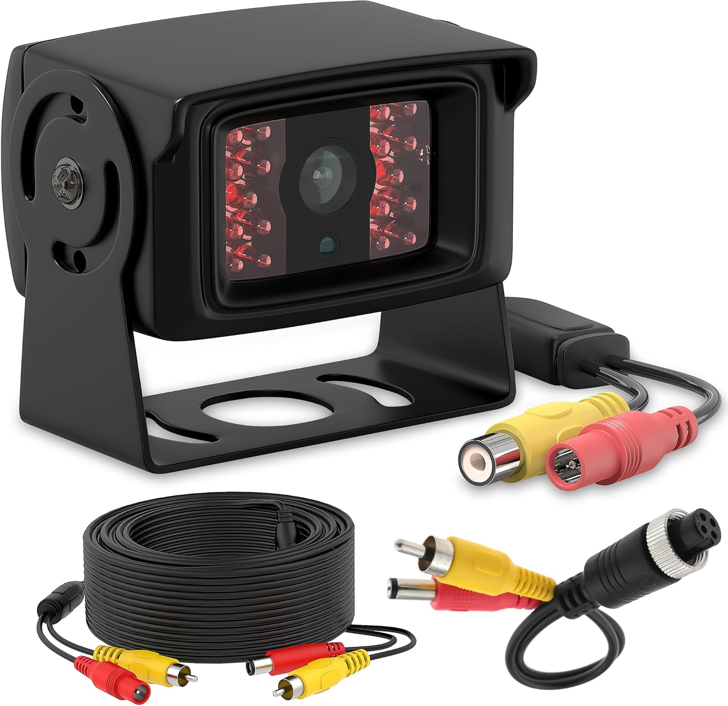 Heavy Duty Truck Backup Camera with Night Vision & IP68 Waterproof