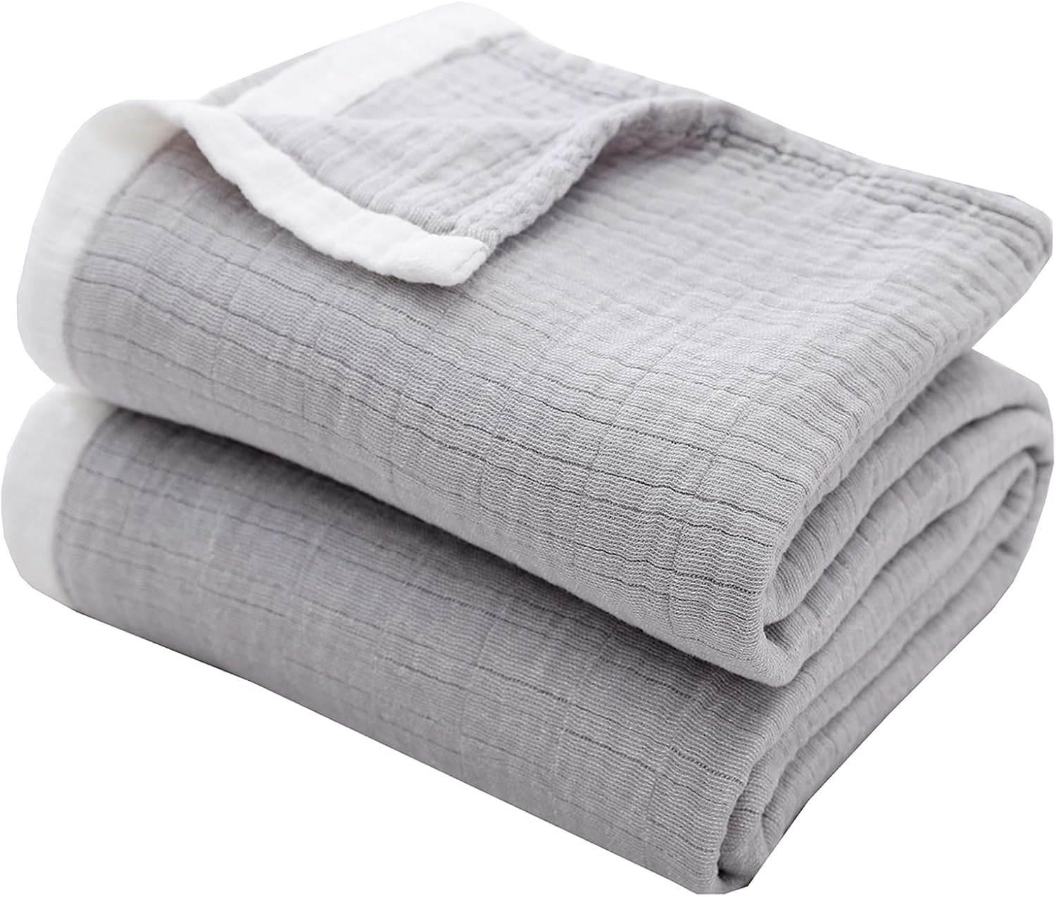 SE SOFTEXLY Muslin Throw Blanket for All Seasons, 100% Cotton