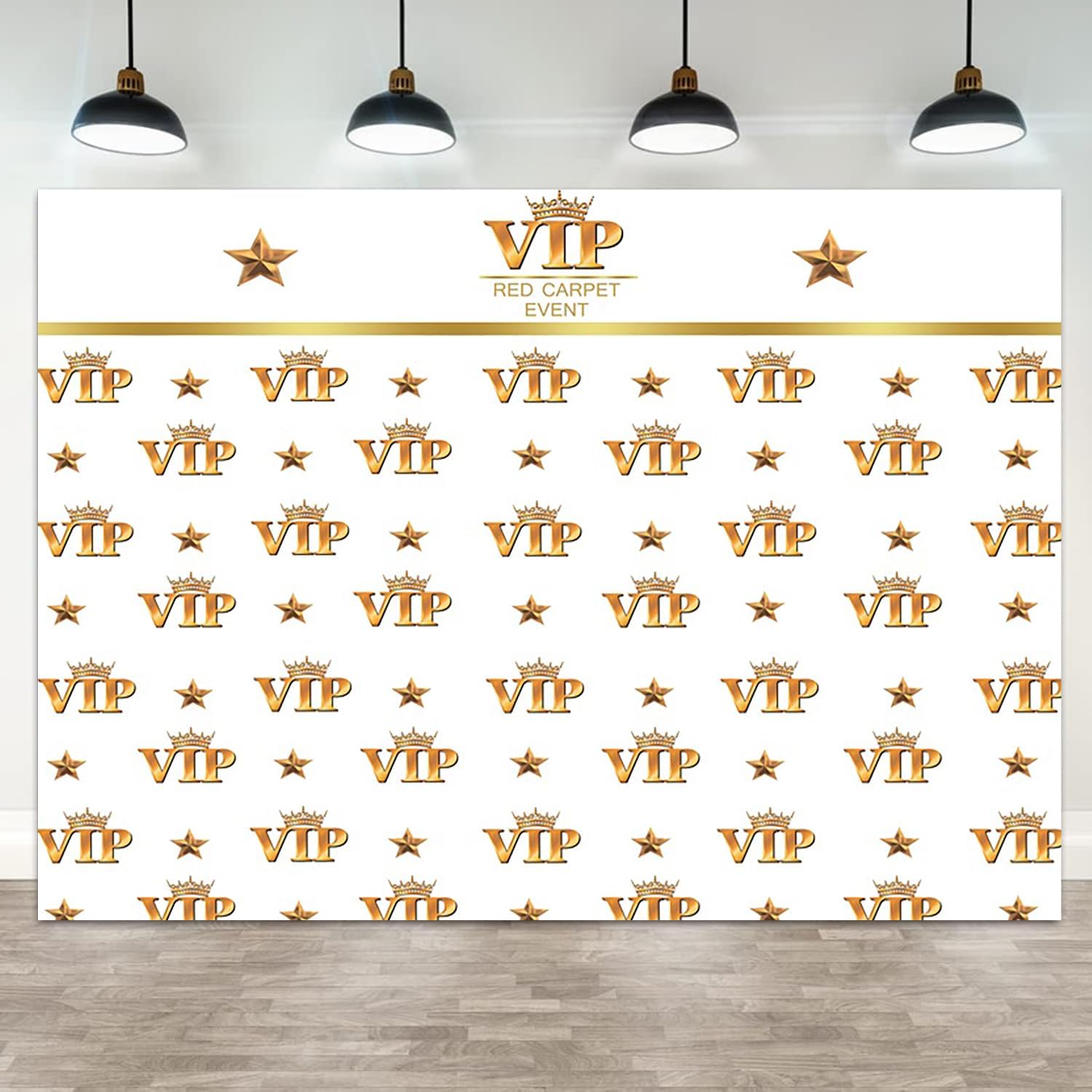 VIP Red Carpet Event Backdrop - Glamour & Style