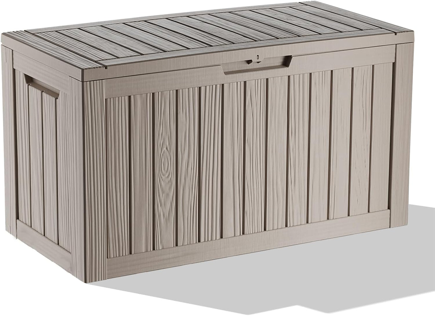 ROJIK Outdoor Storage Housing Deck Box for Garden Tools & More