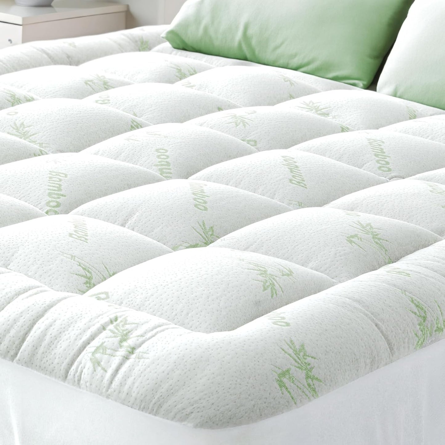 Ultra Soft Queen Size Mattress Topper for Back Pain Relief