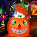 5 FT Halloween Inflatable Animated Pumpkin Ghost - Outdoor Yard Decor
