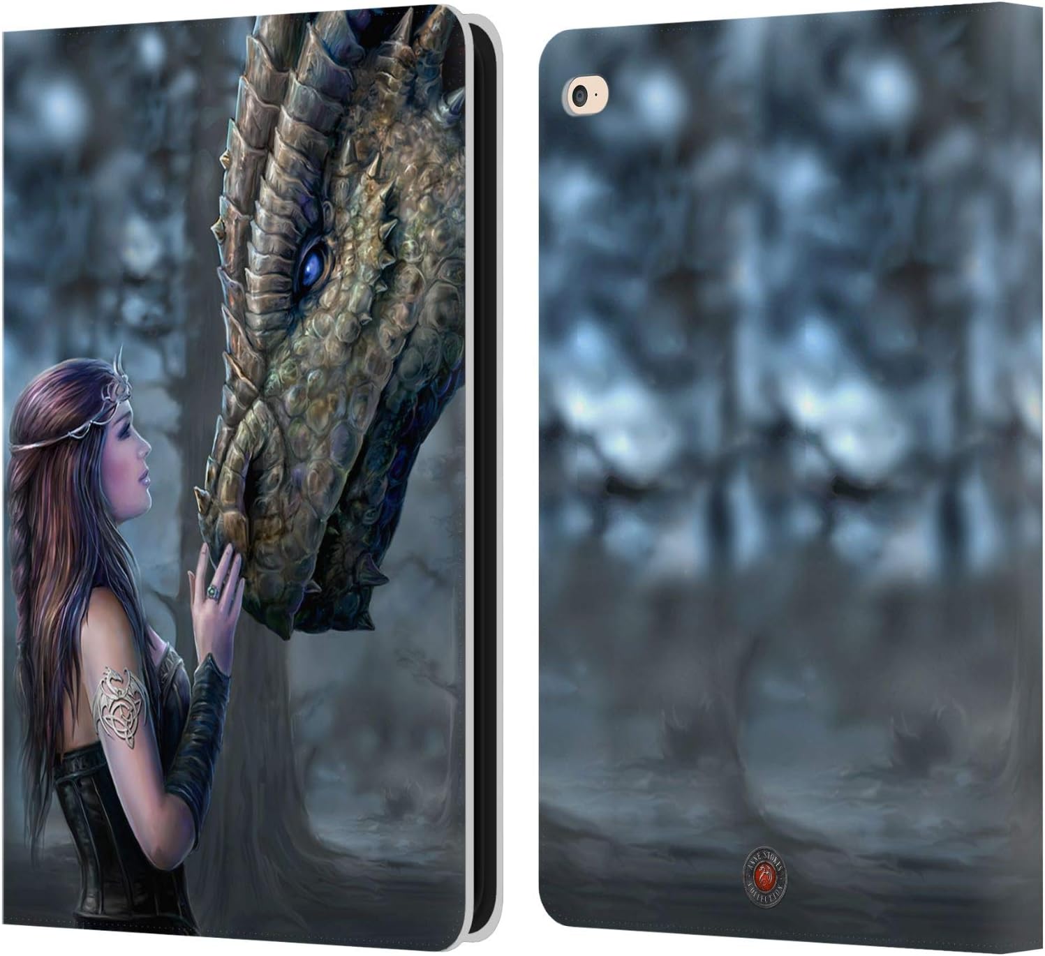 Anne Stokes Once Upon A Time Dragon Wallet Case for iPad Air 2