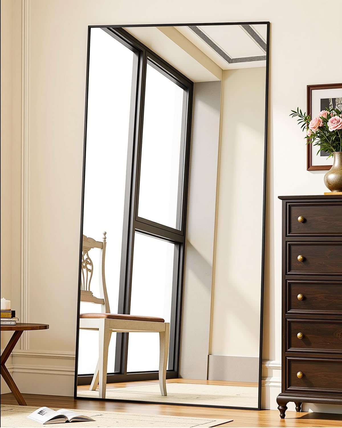 Large Full Length Floor Standing Mirror 58in x 21in for Home