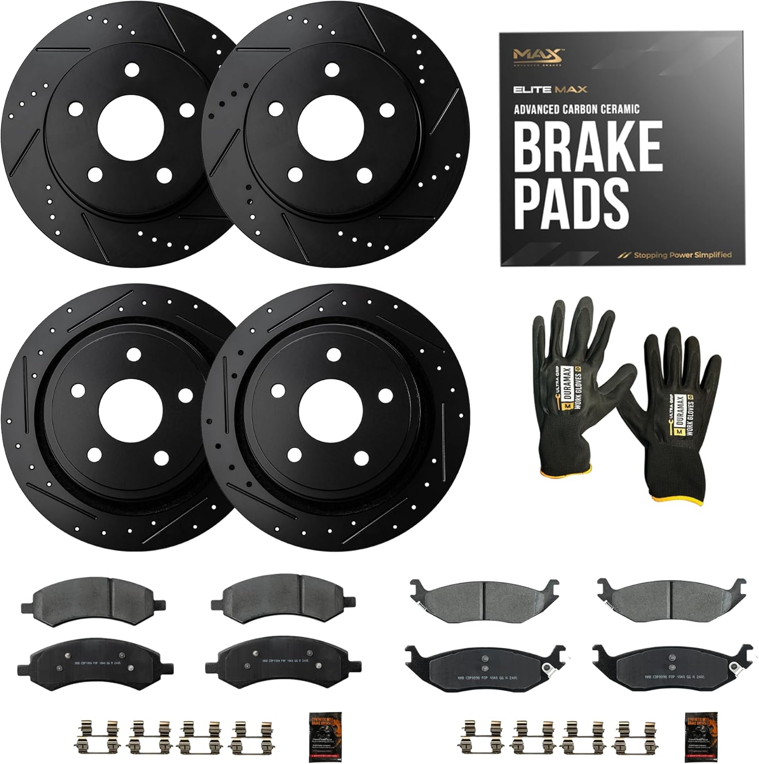 Max Advanced Brakes PerformanceMAX Brake Kit for Dodge Ram 1500
