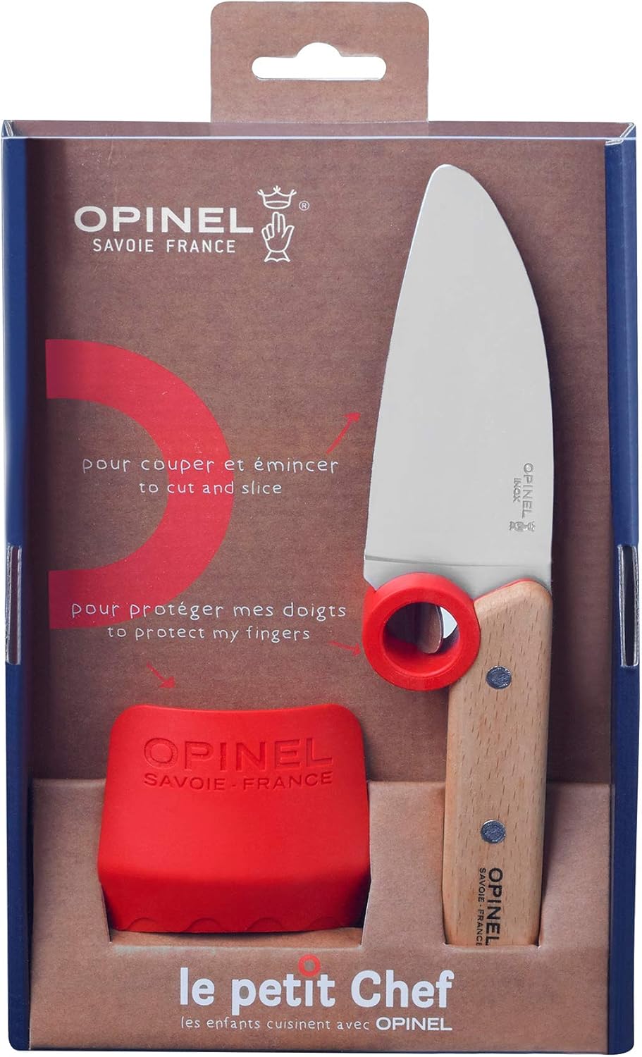 Opinel Le Petit Chef Knife Set for Safe Kids Cooking Fun