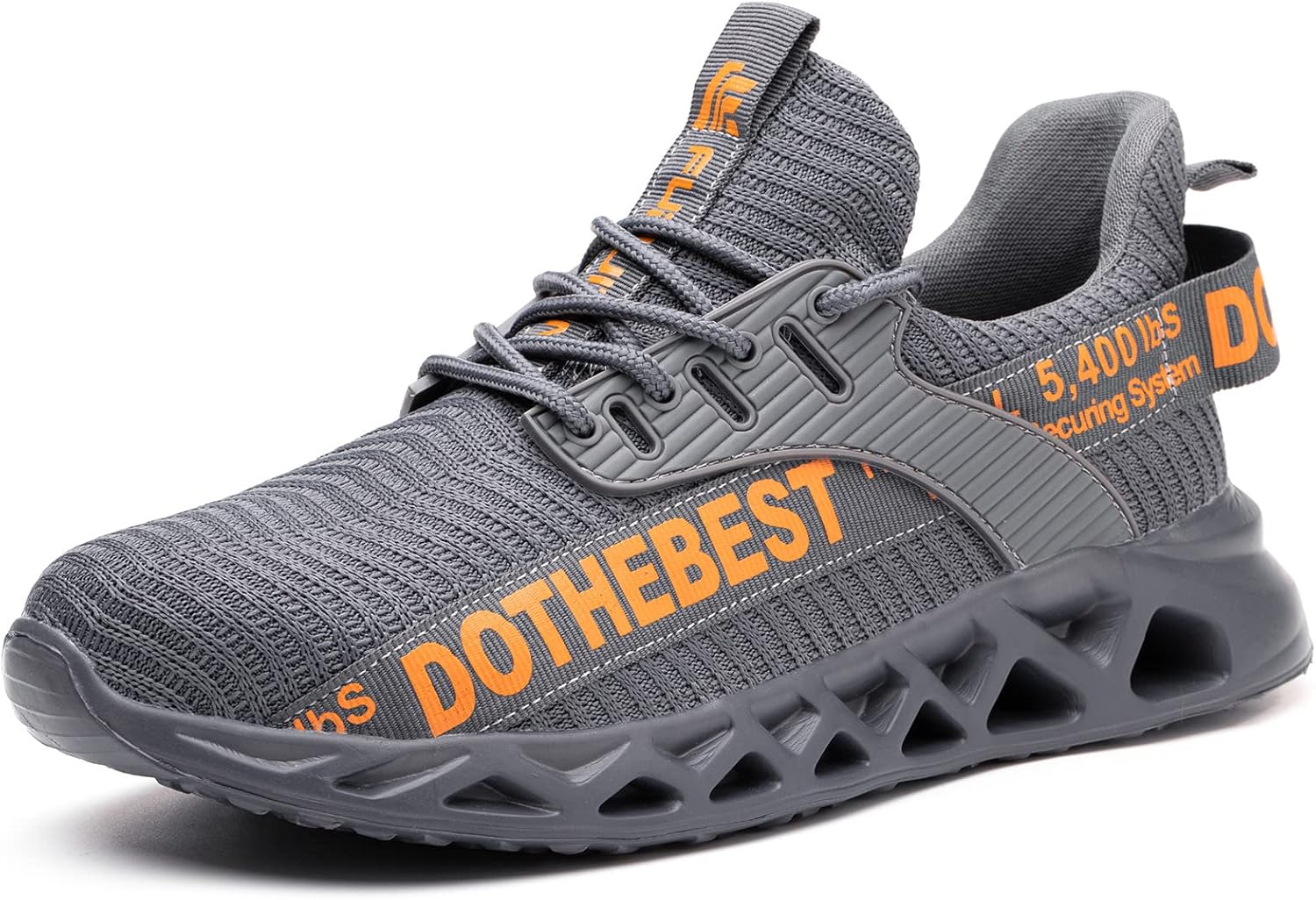 Furuian Steel Toe Sneakers for Men Women Lightweight Safety Shoes