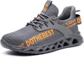 Furuian Steel Toe Sneakers for Men Women - Lightweight Safety Shoes MD