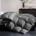 California King Feather Down Comforter - All Season Luxury